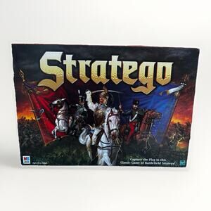 Milton Bradley Stratego 1999 Complete Board Game VTG Open Unused Complete